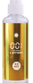 洗い不要ローション 温感！001秒 ホットタイプ 180ml