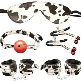 牛柄SM拘束具5点セット
